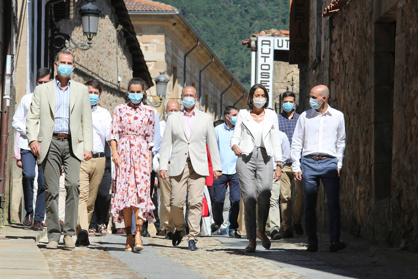 Fotos: Los Reyes visitan Vinuesa, en la provincia de Soria