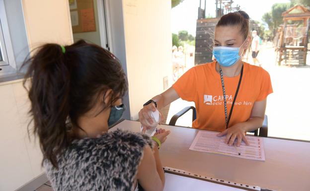 Coronavirus en Valladolid: Campamentos reinventados para jugar con seguridad