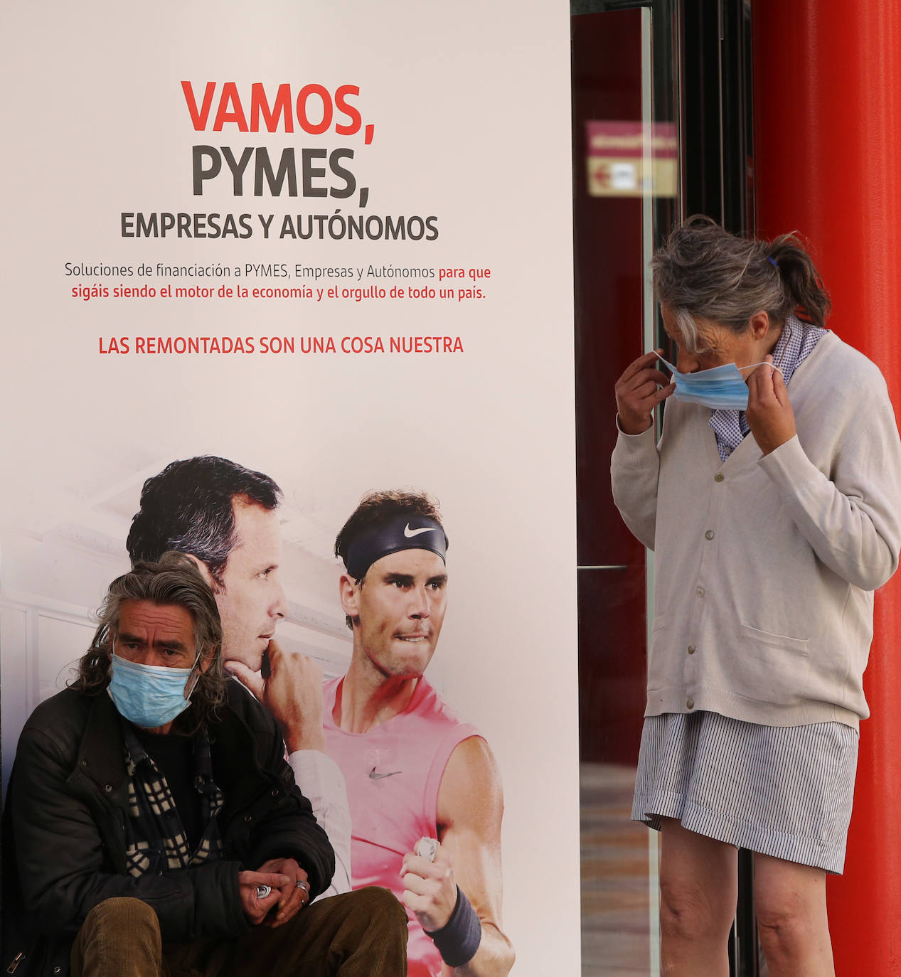 Fotos: Primer día de uso obligatorio de la mascarilla en Palencia