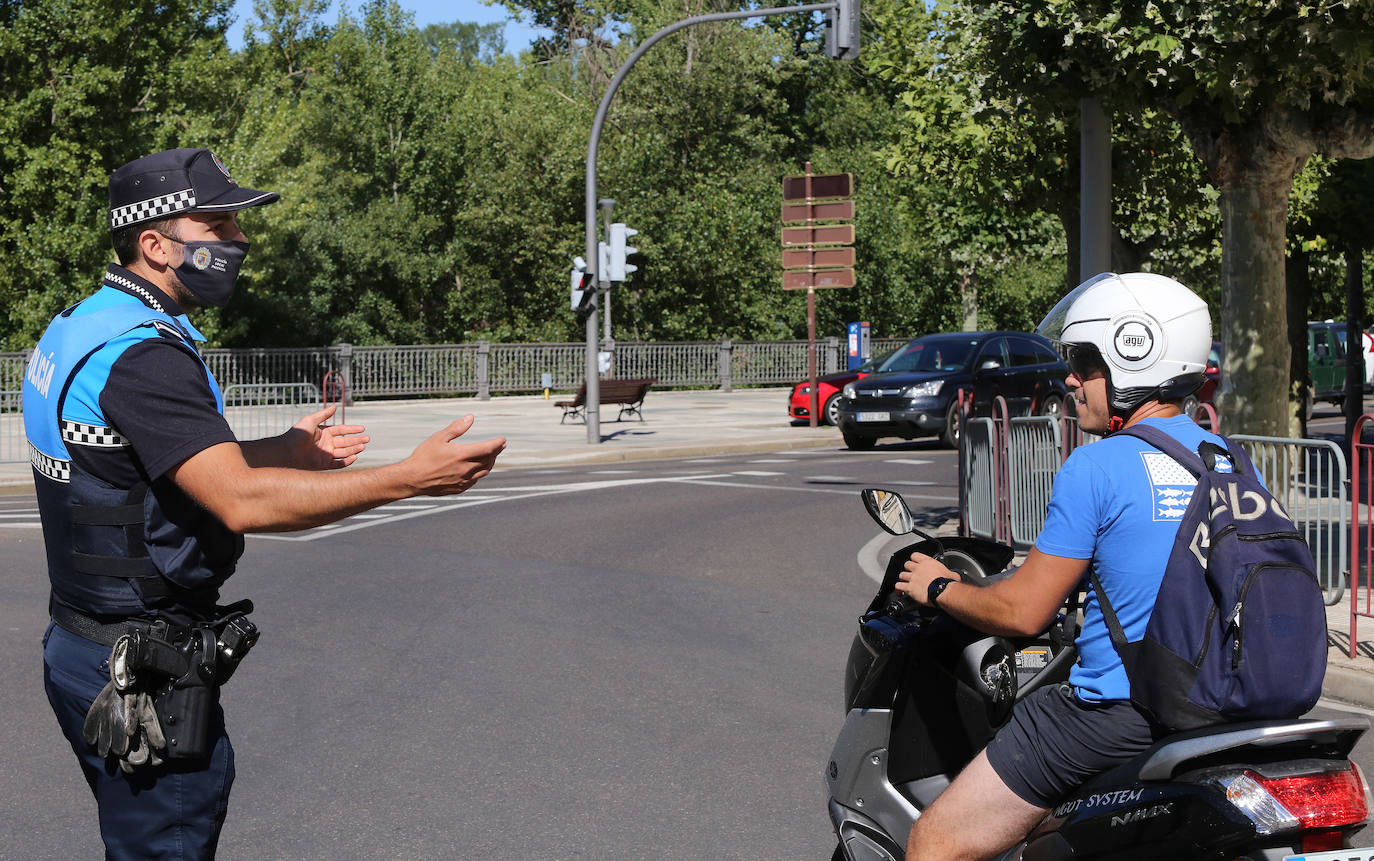 Fotos: Primer día de uso obligatorio de la mascarilla en Palencia
