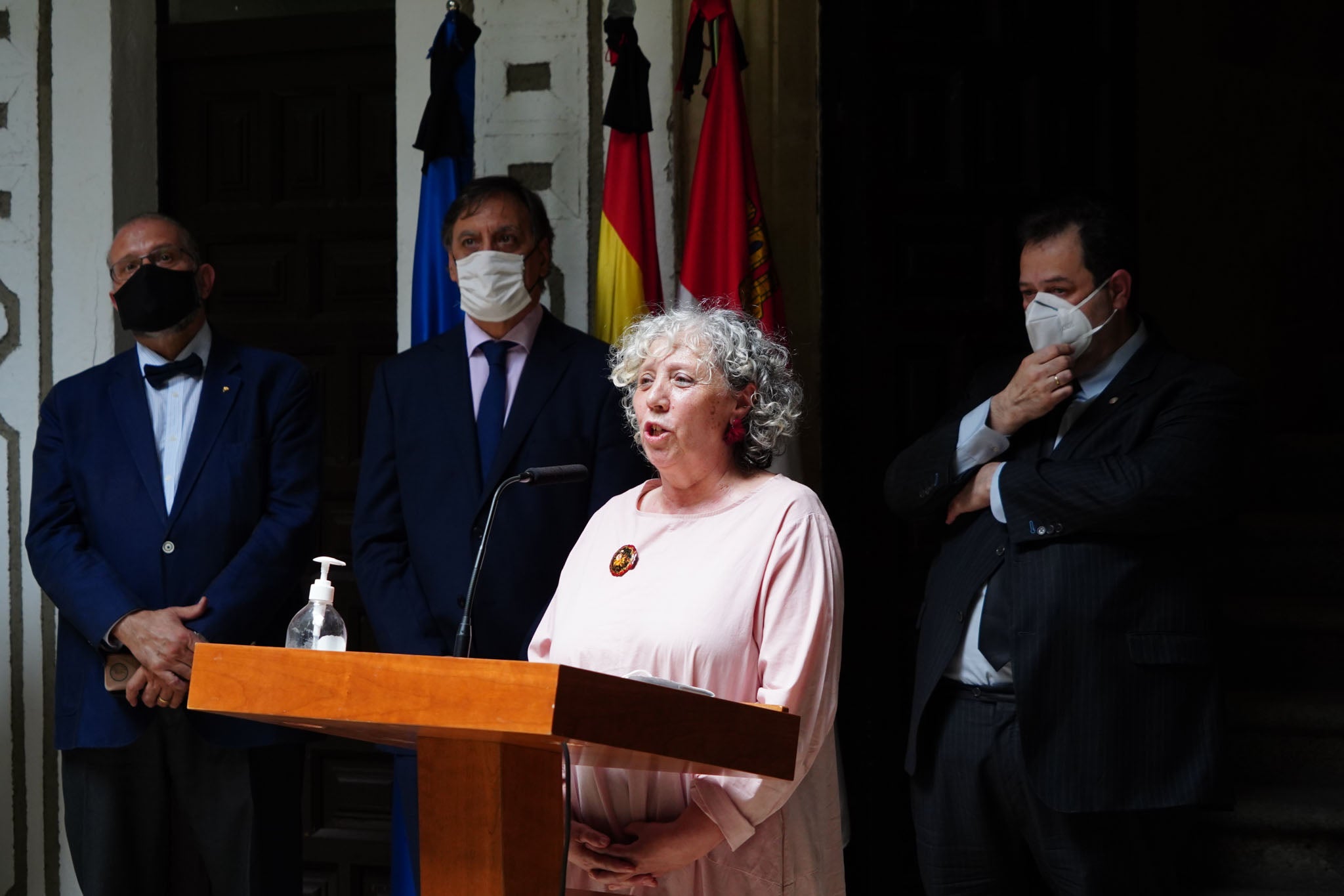 La Cámara de Comercio acogió un homenaje a las víctimas por Covid-19