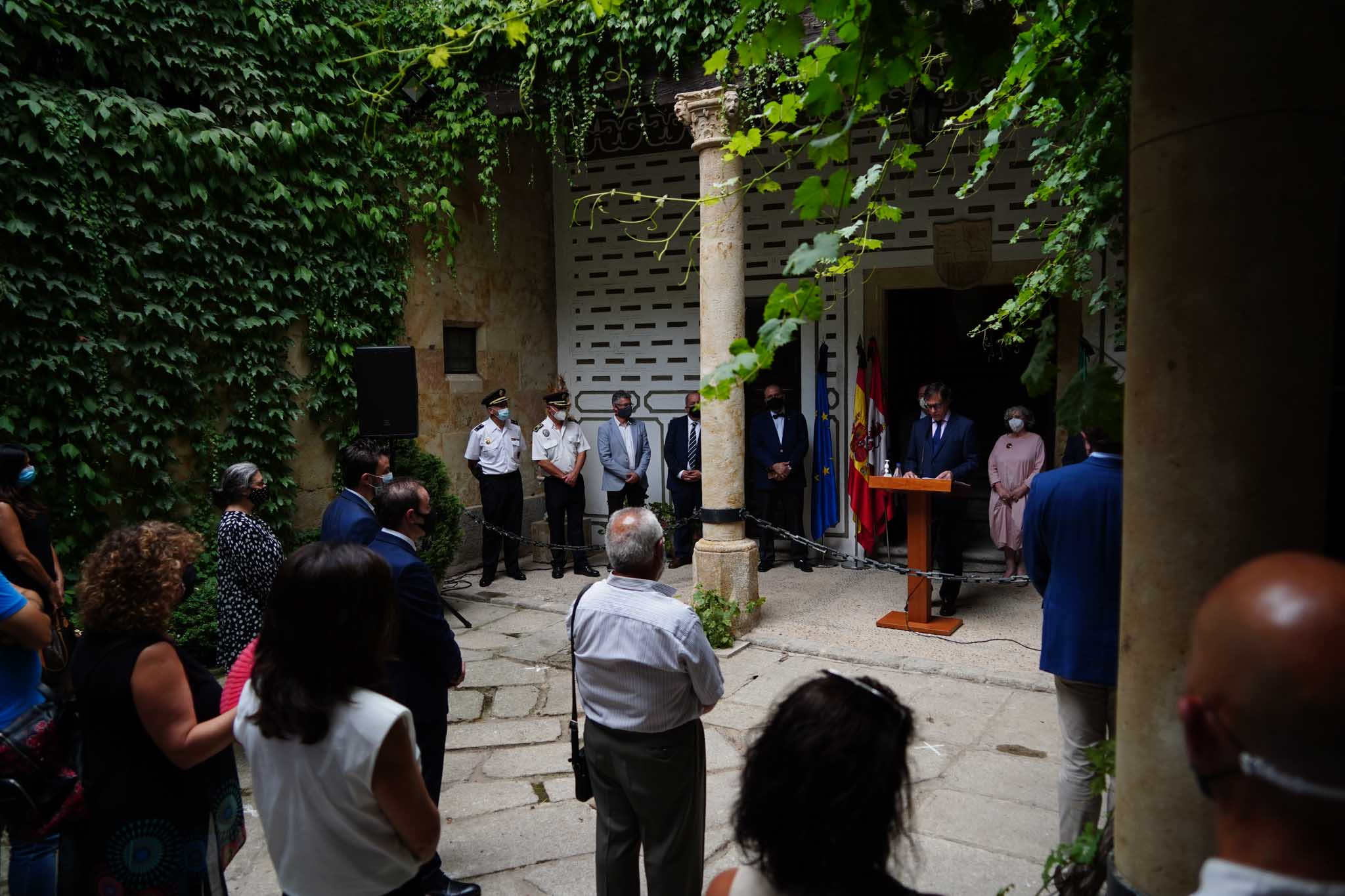 La Cámara de Comercio acogió un homenaje a las víctimas por Covid-19