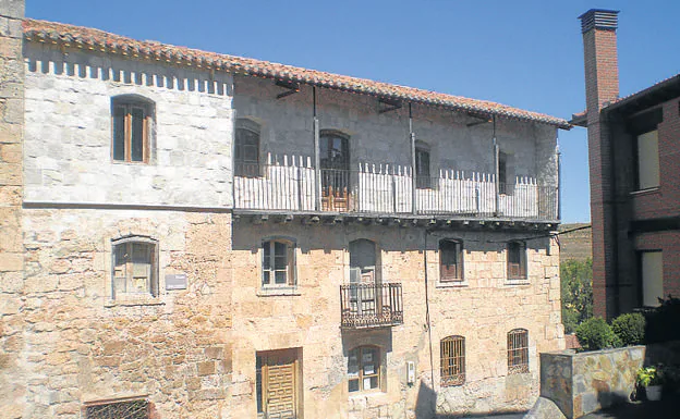 La casa del cura de Espinosa de Cerrato. 