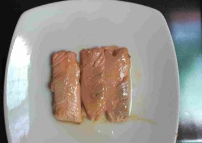 Imagen secundaria 1 - Exquisita trucha escabechada con tapenade