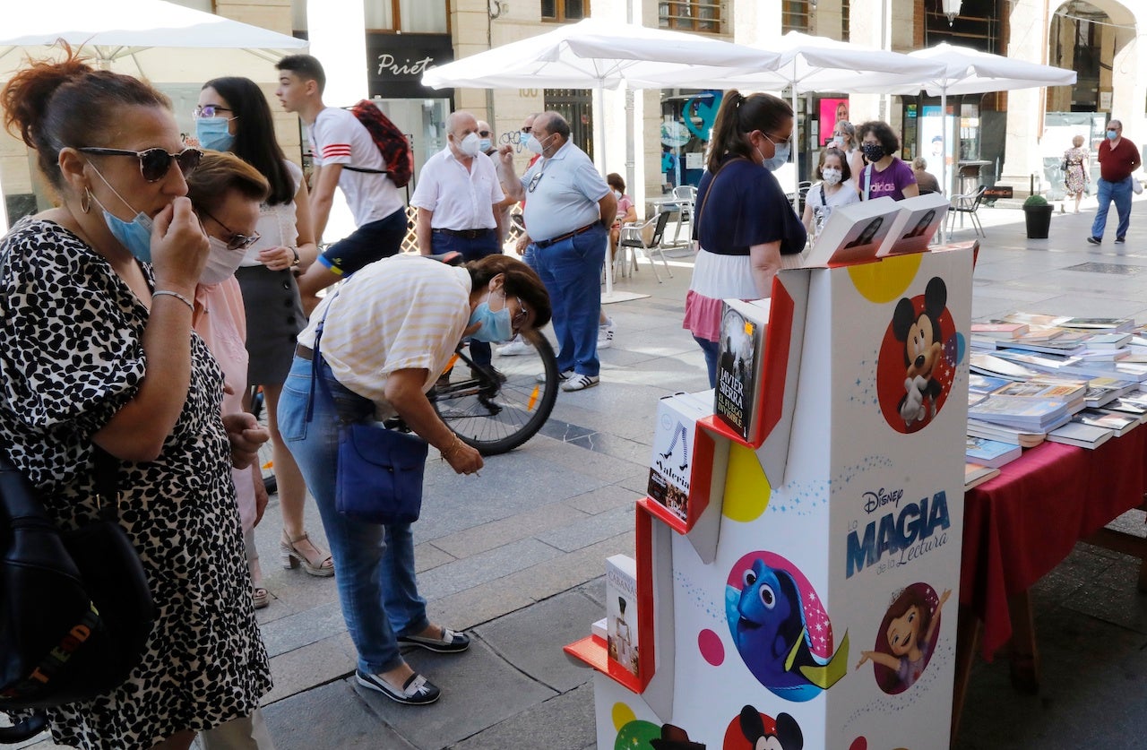 Día del libro en Palencia.