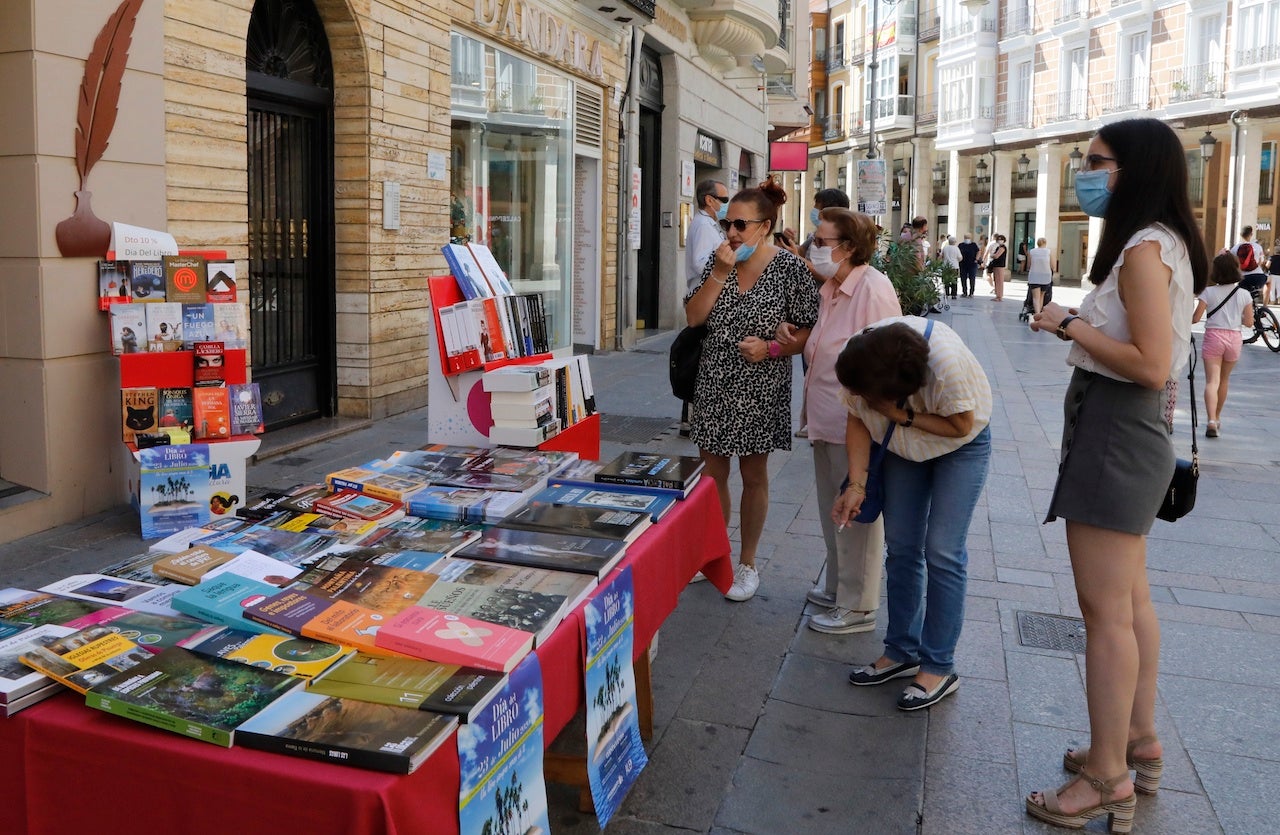 Día del libro en Palencia.