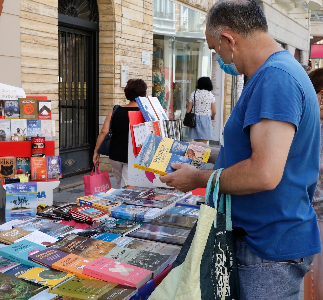 Día del libro en Palencia.