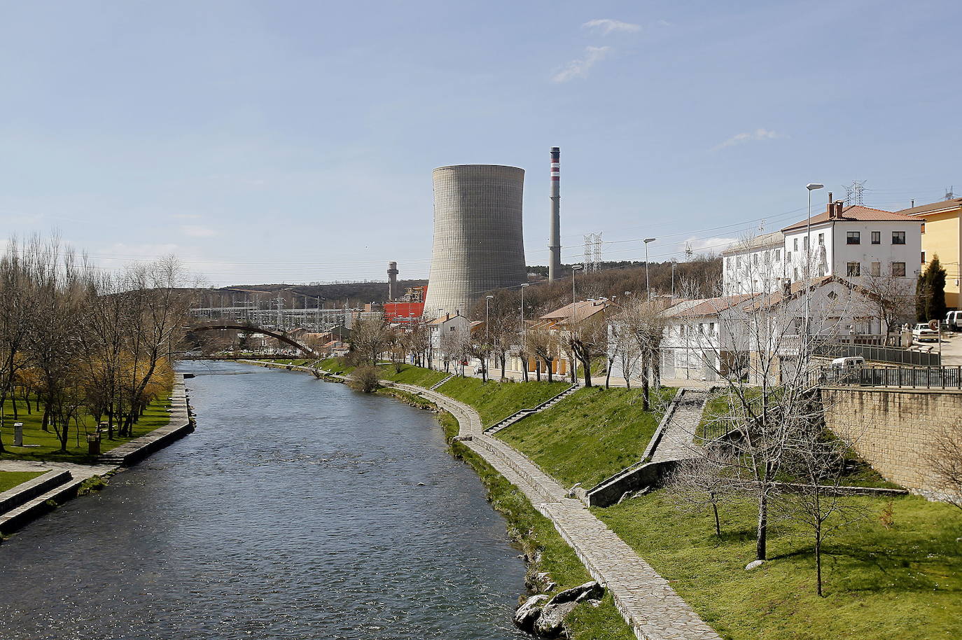 Central térmica de Velilla de Río Carrión. 