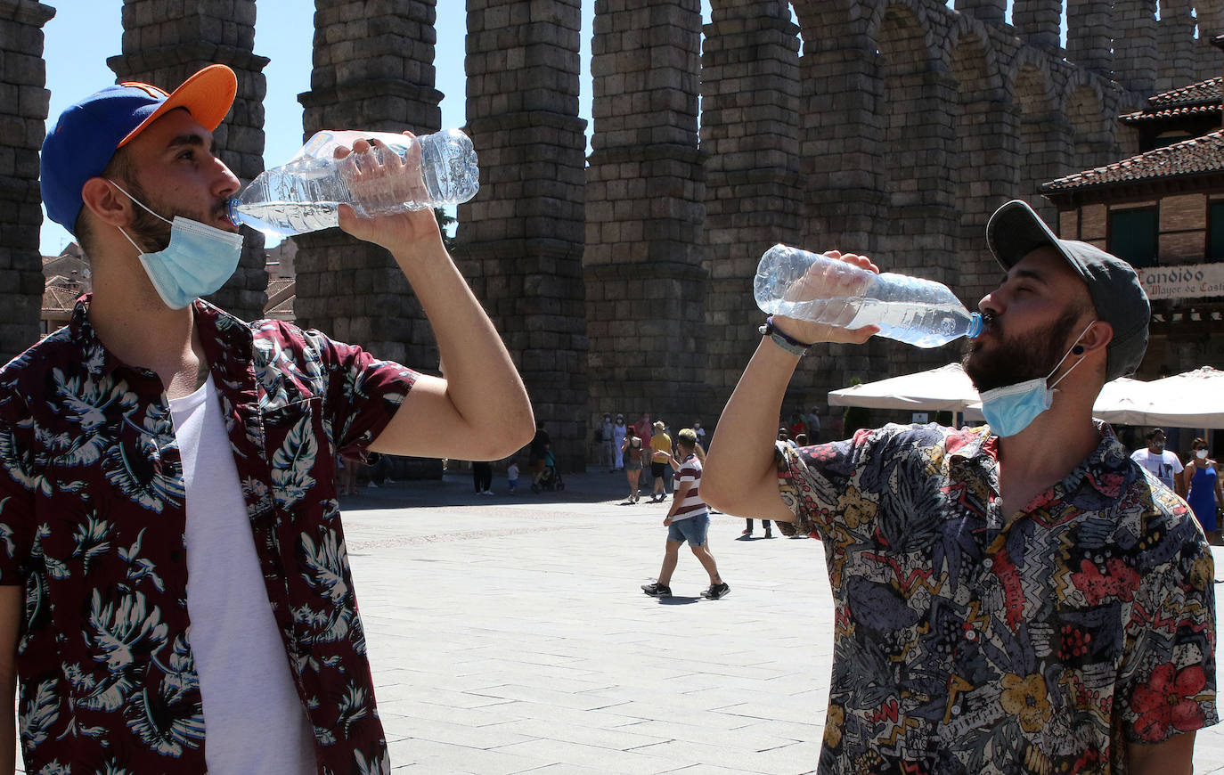 Ola de calor en Segovia 