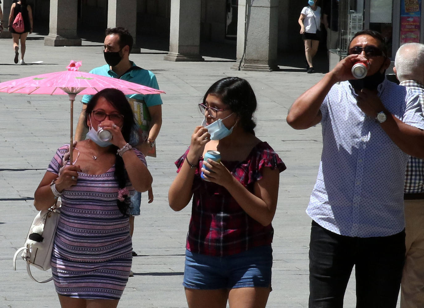 Ola de calor en Segovia 