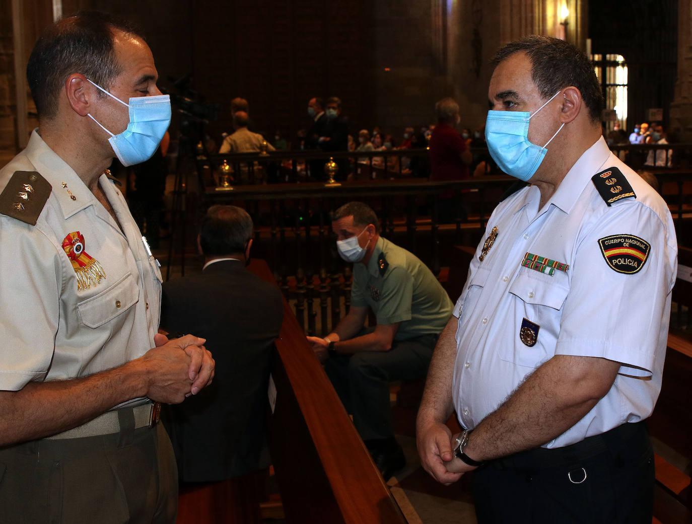 Funeral por las víctimas del Covid-19 en Segovia. ANTONIO DE TORRE