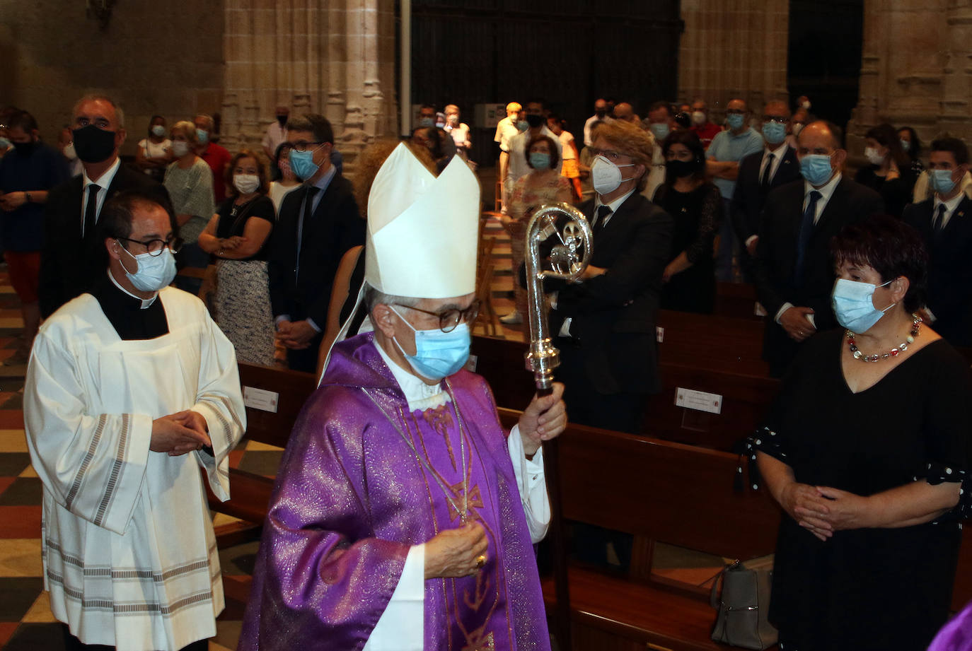 Funeral por las víctimas del Covid-19 en Segovia. ANTONIO DE TORRE