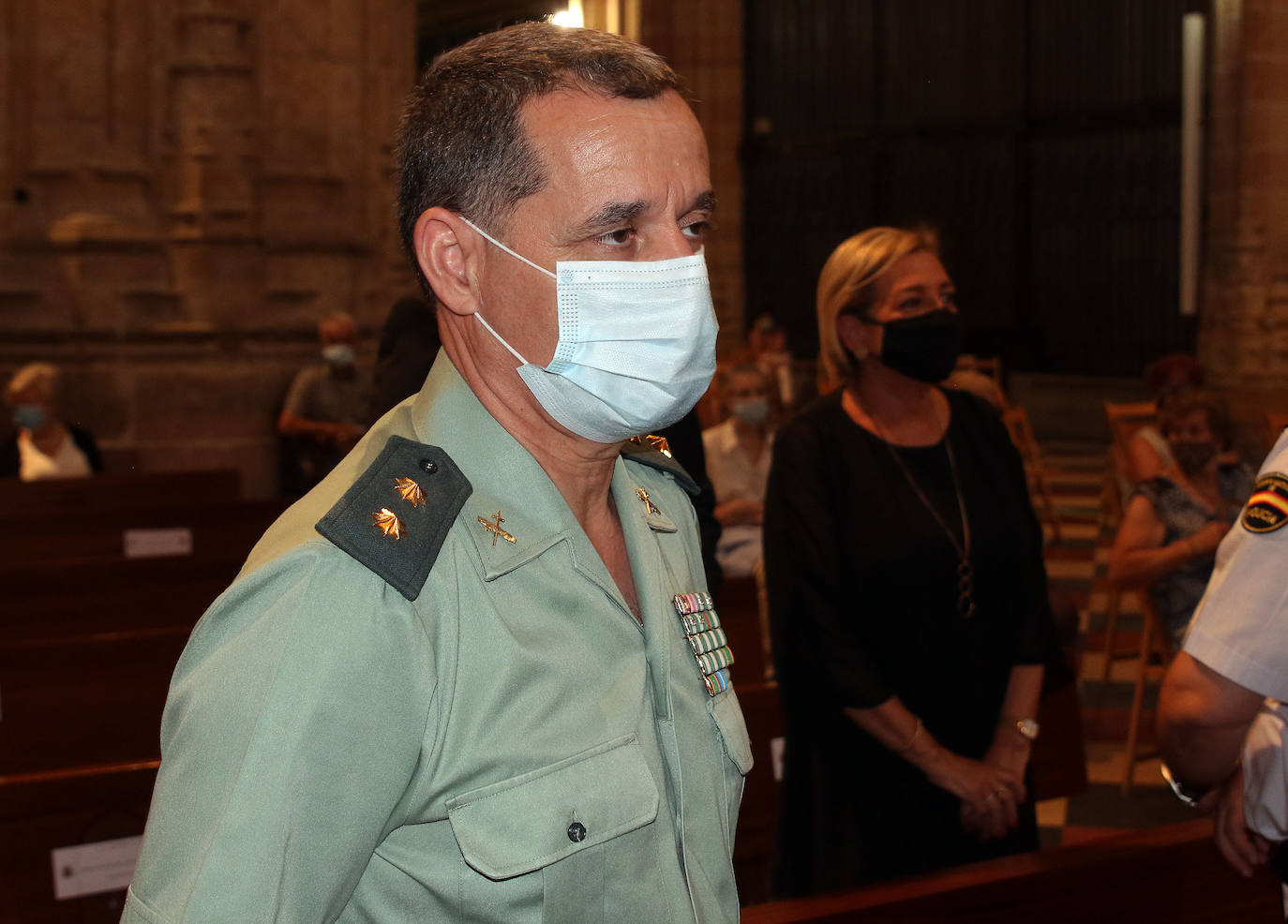 Funeral por las víctimas del Covid-19 en Segovia. ANTONIO DE TORRE