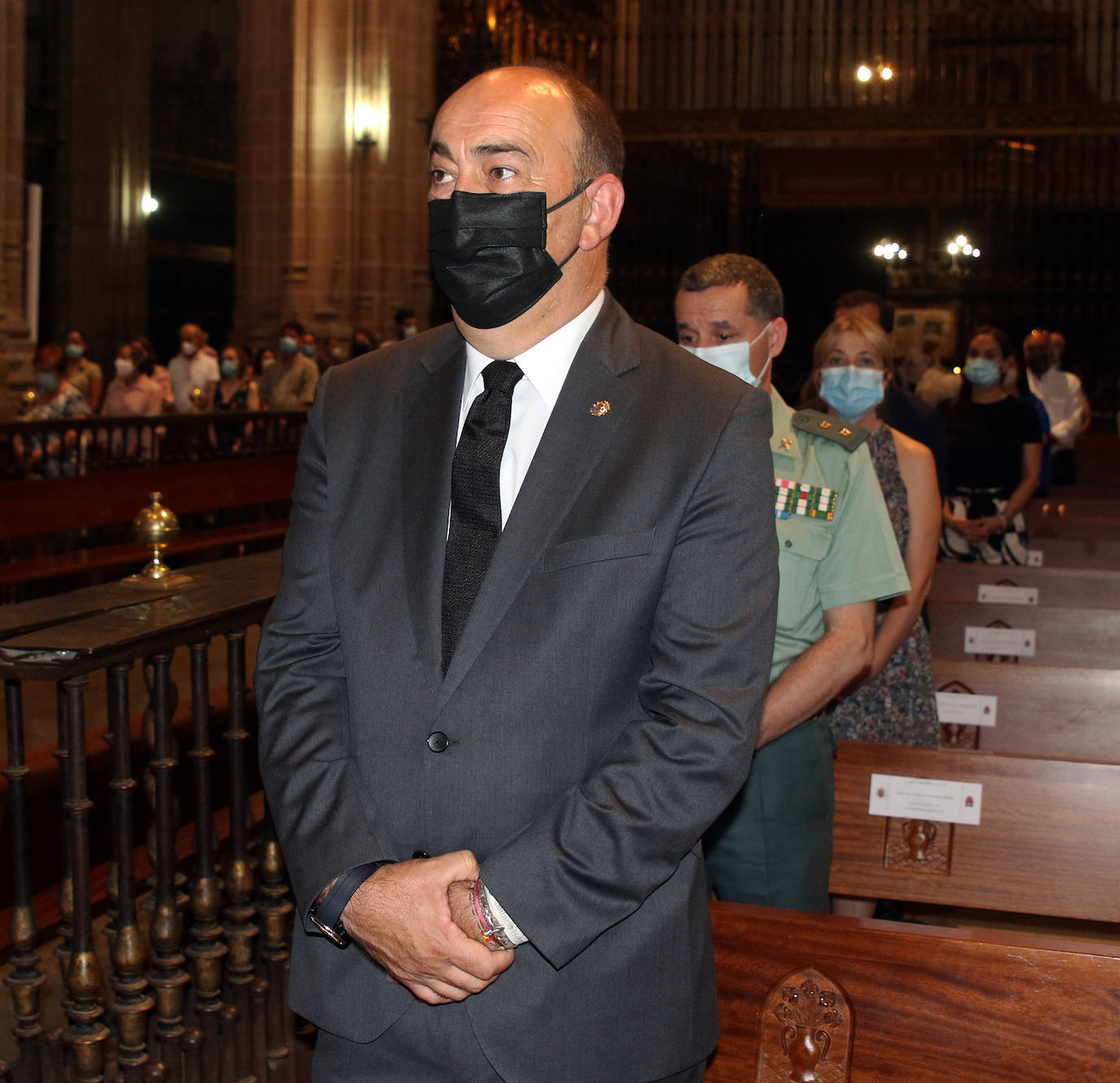 Funeral por las víctimas del Covid-19 en Segovia. ANTONIO DE TORRE