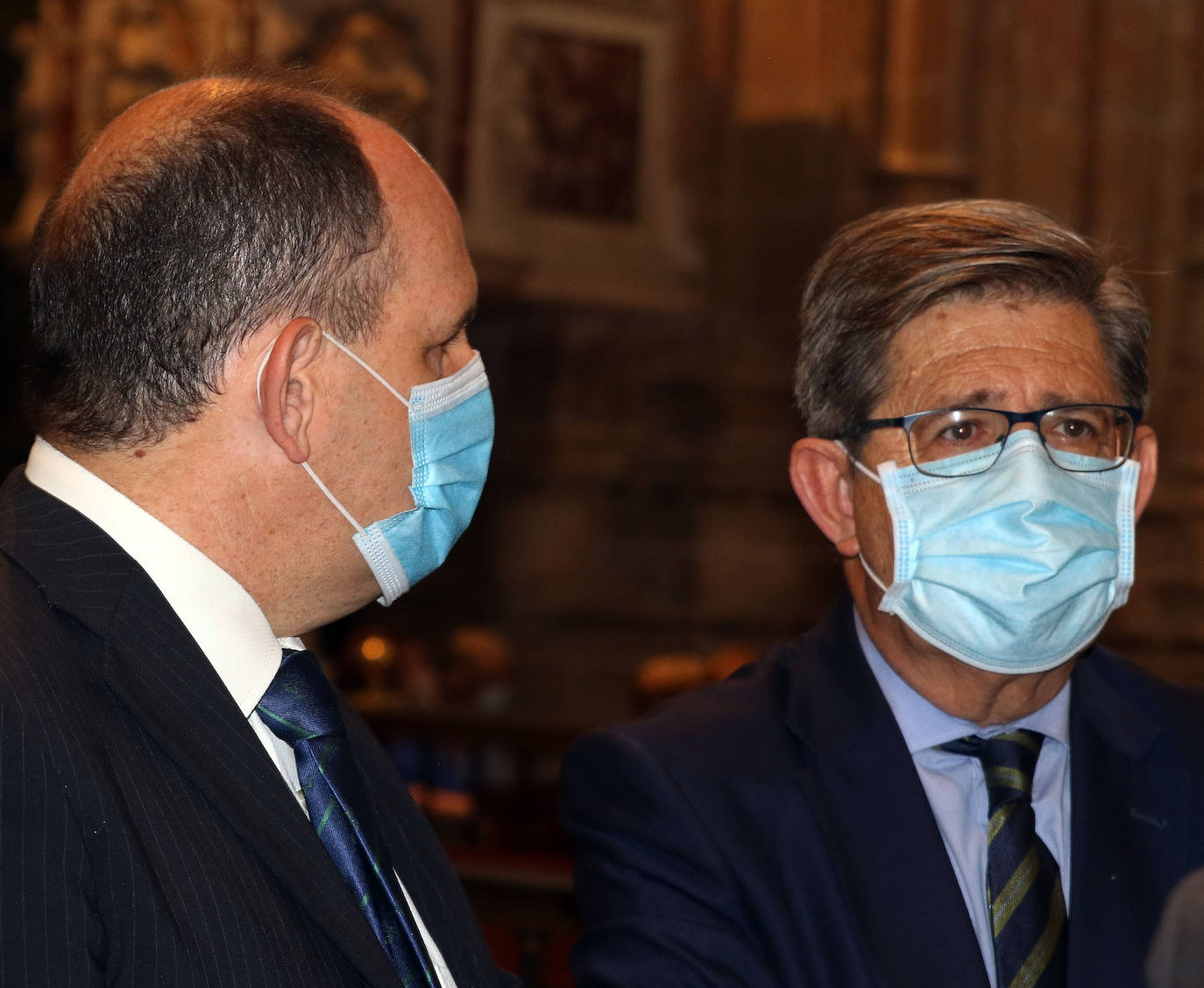 Funeral por las víctimas del Covid-19 en Segovia. ANTONIO DE TORRE