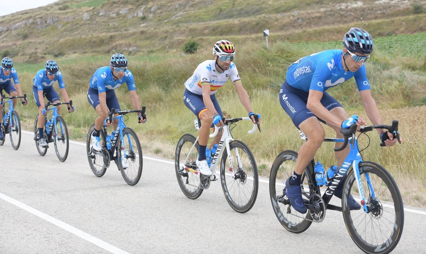 La primera etapa, con un recorrido de 157 kilómetros, ha finalizado en el Castillo de Burgos