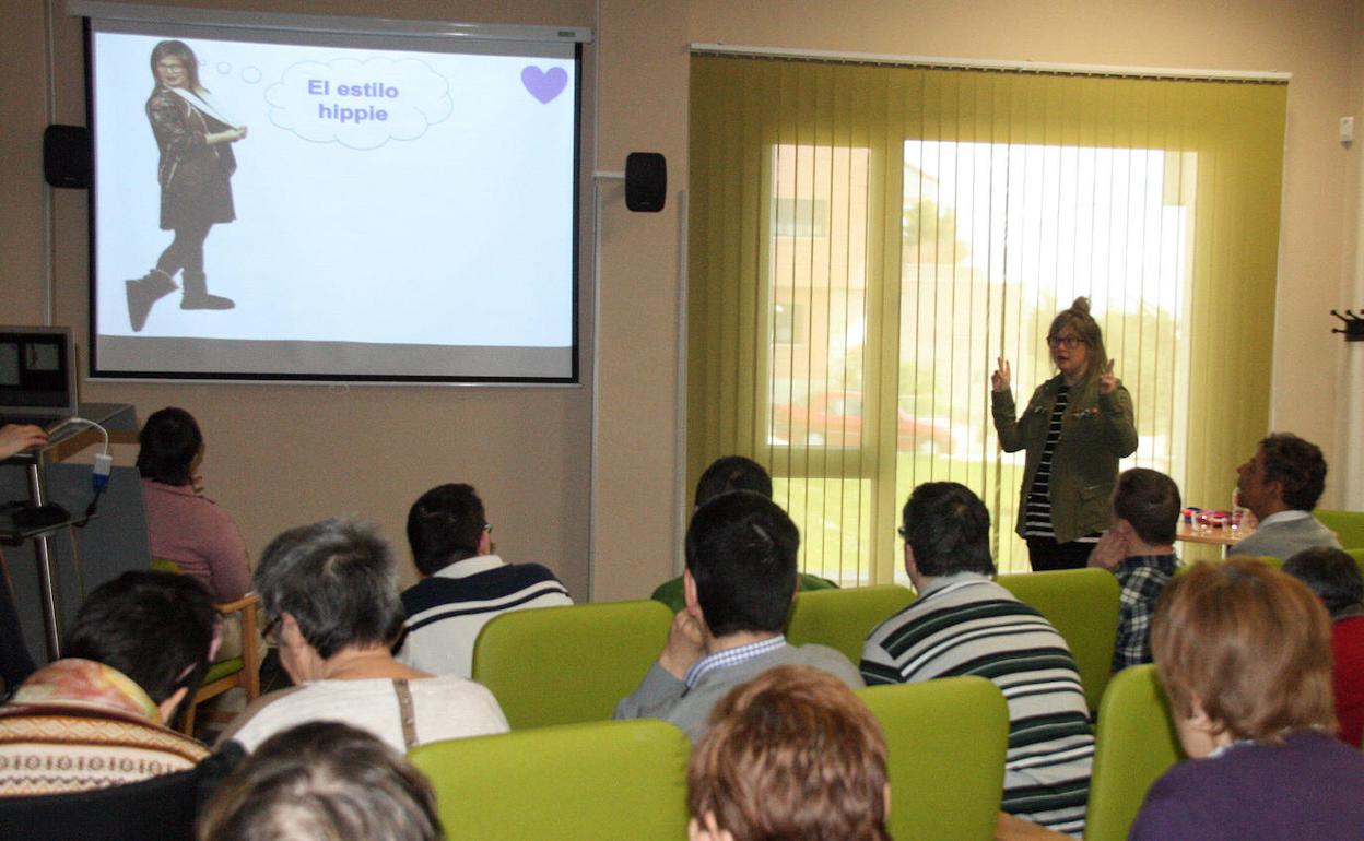 Curso en el centro de la Fundación Personas de Cuéllar, antes de la pandemia. 