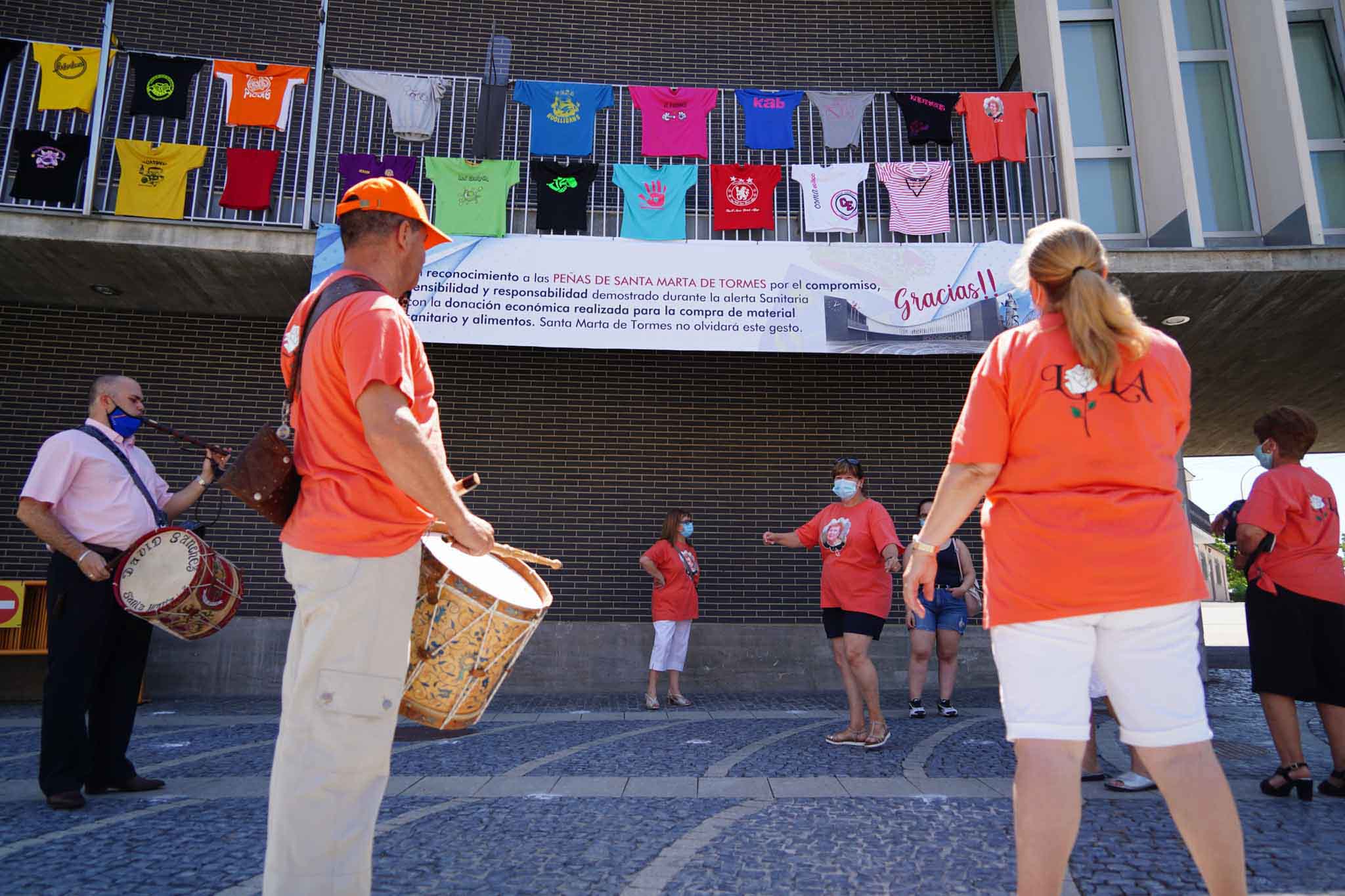 Fotos: Santa Marta homenajea a sus peñas