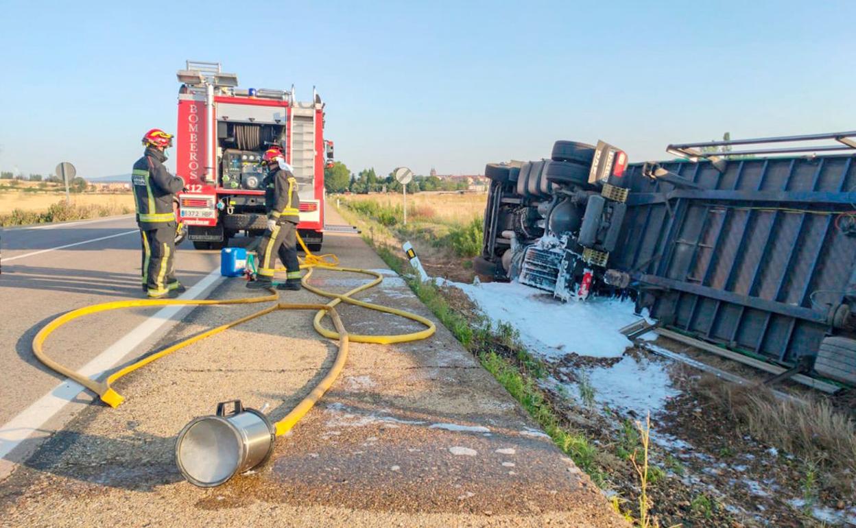 Imagen del lugar del accidente. 