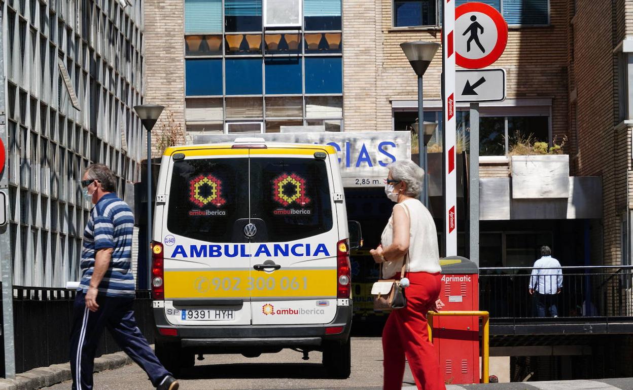 Urgencias del hospital Virgen de la Vega de Salamanca. 