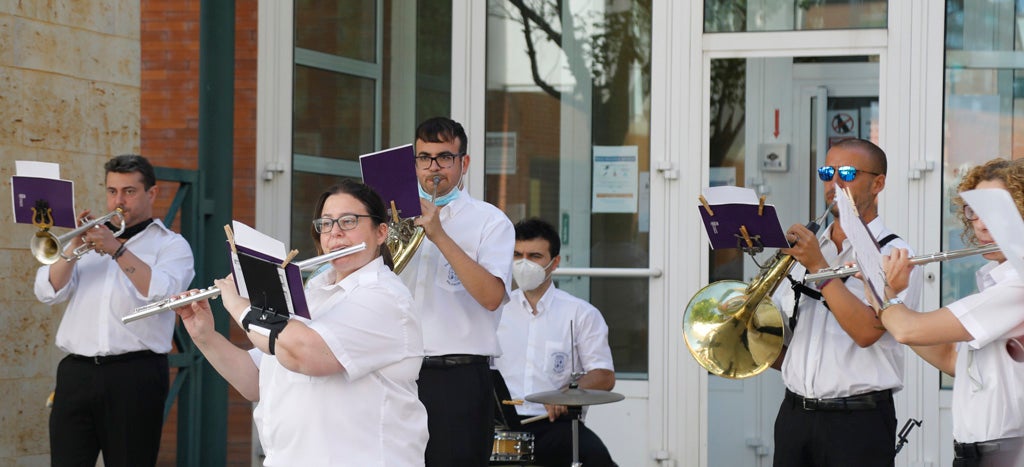 La Banda de Música de Palencia homenajea a la Policía Local