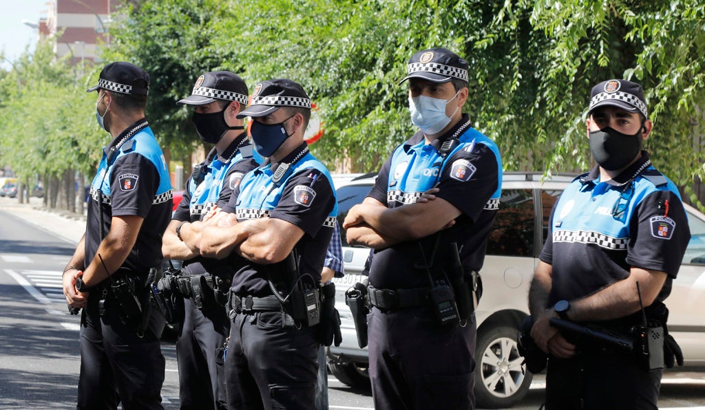 La Banda de Música de Palencia homenajea a la Policía Local