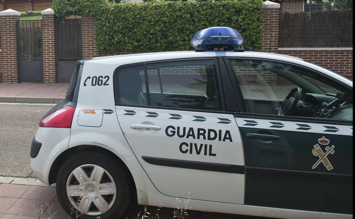 Coche patrulla de la Guardia Civil.