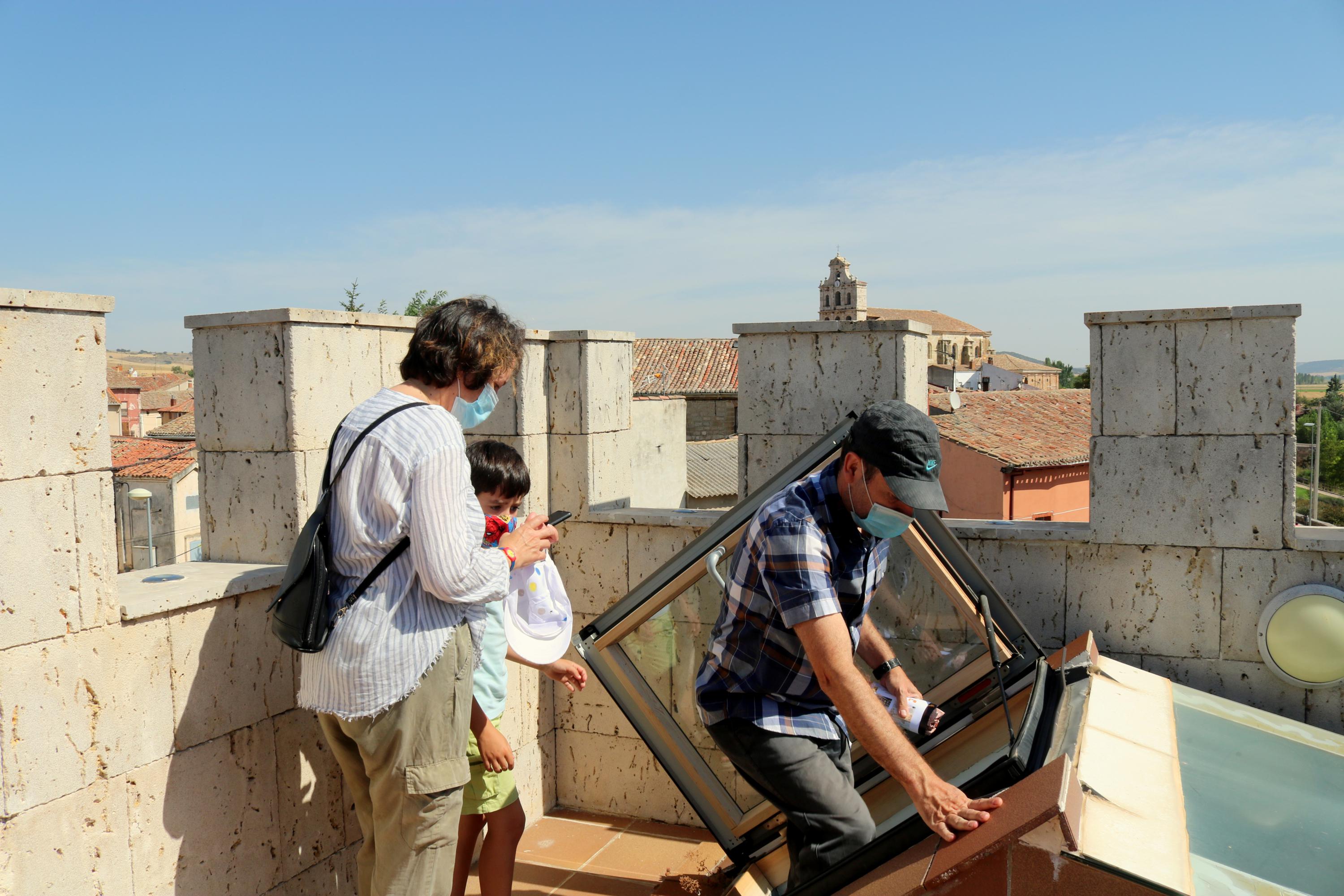 Asistentes a la Ruta Teatralizada por Torquemada