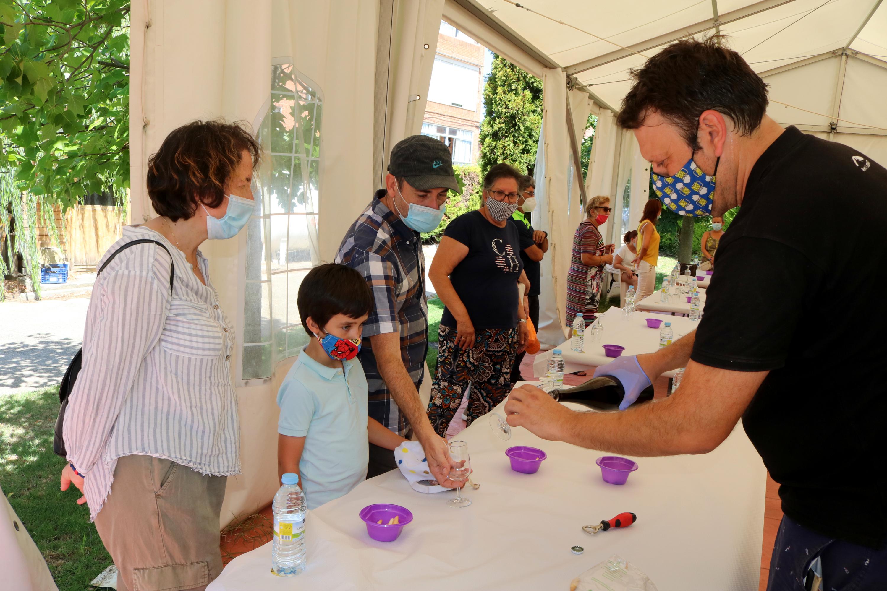Asistentes a la Ruta Teatralizada por Torquemada