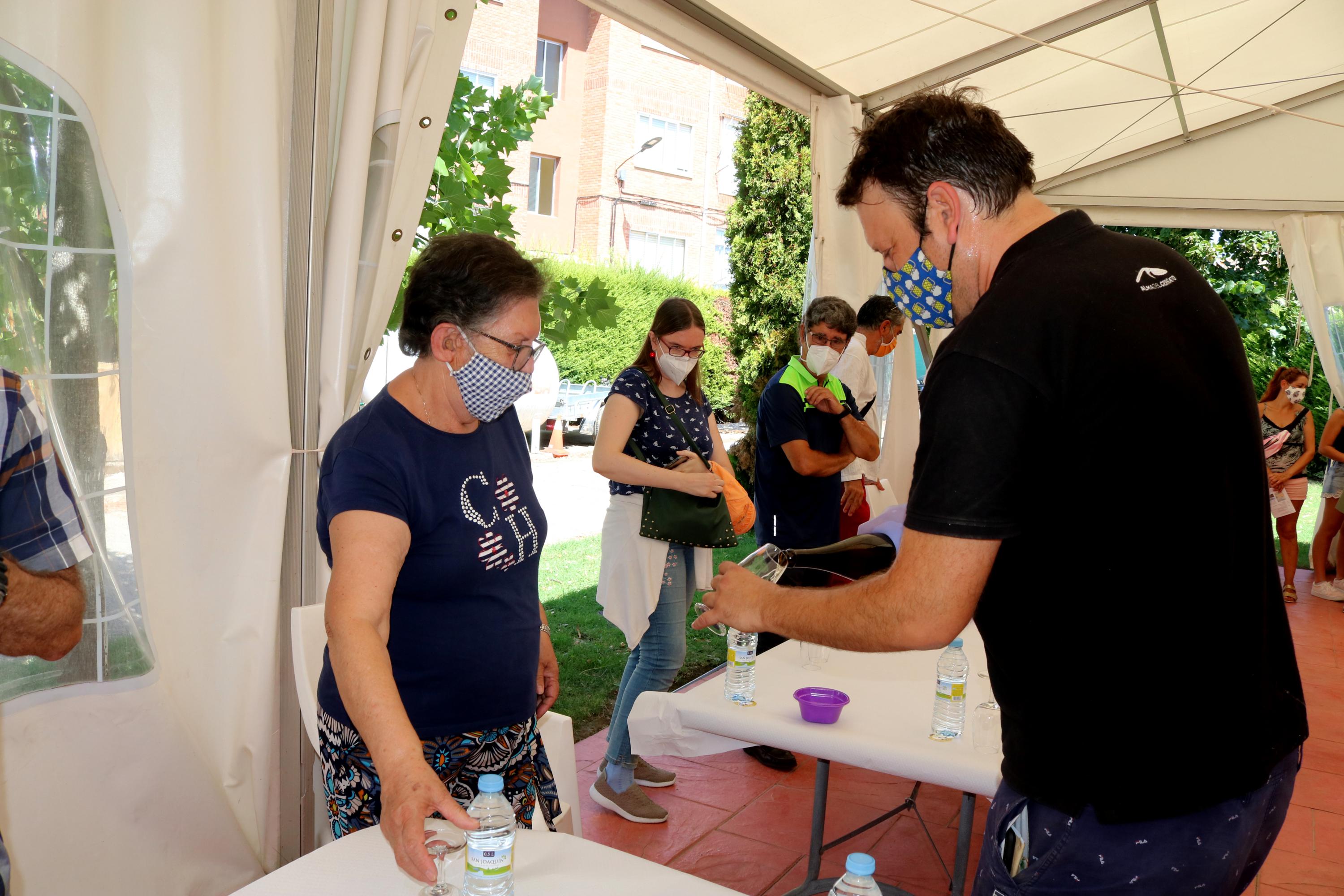 Asistentes a la Ruta Teatralizada por Torquemada