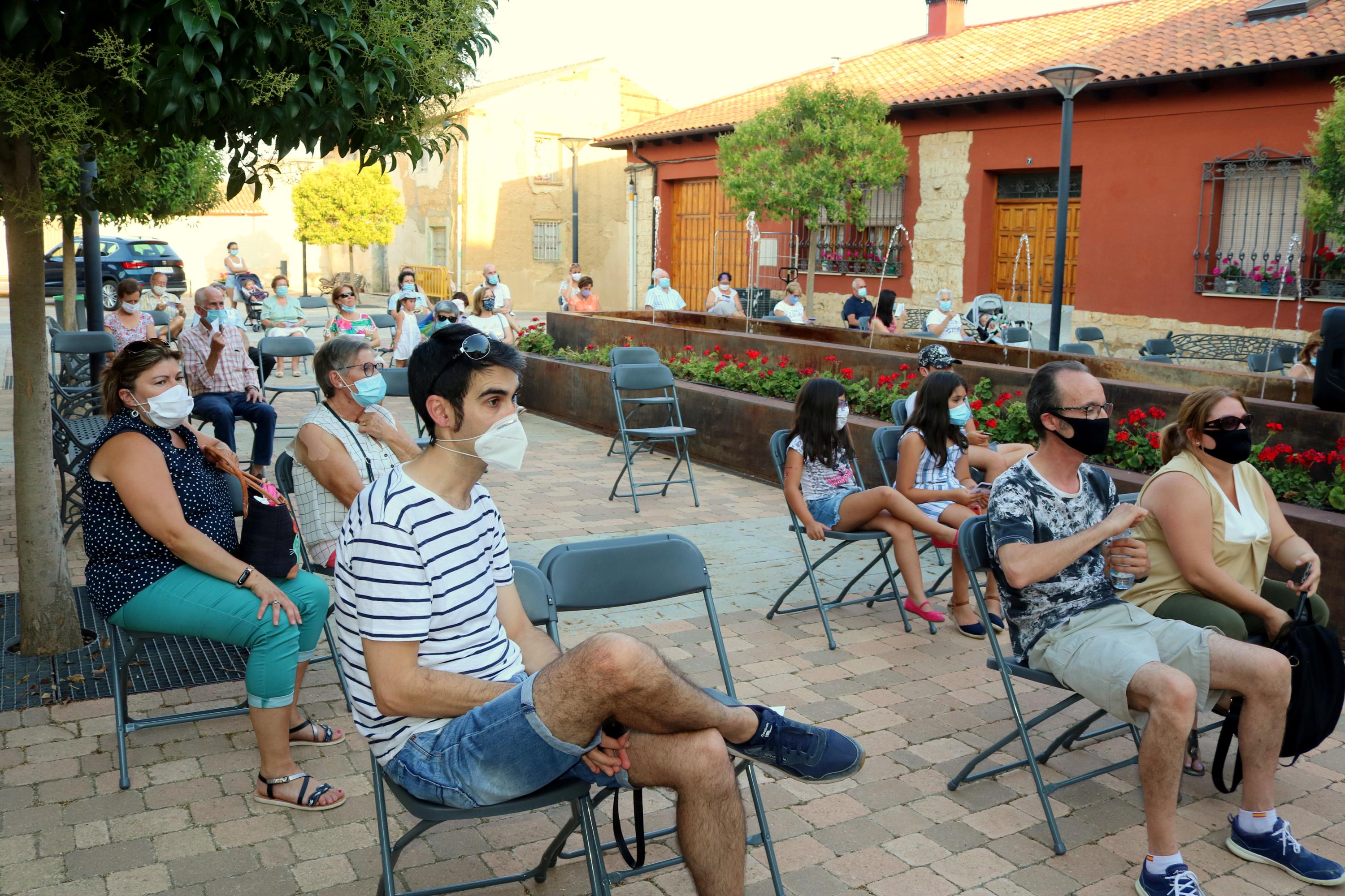 Actuación de la Banda de Música Comarcal de la ACJB en Fuentes de Valdepero