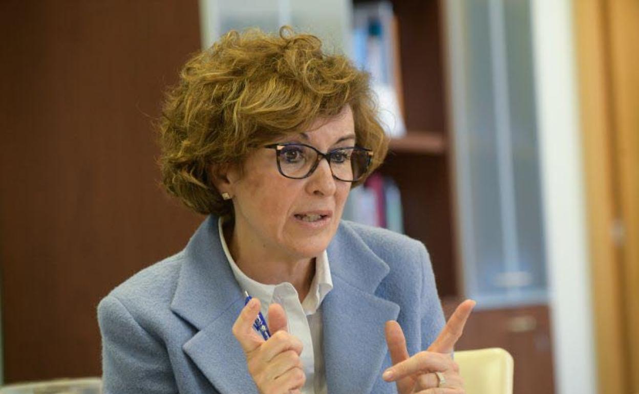 La directora general de Salud Pública de la Junta de Castilla y León, Carmen Pacheco. 