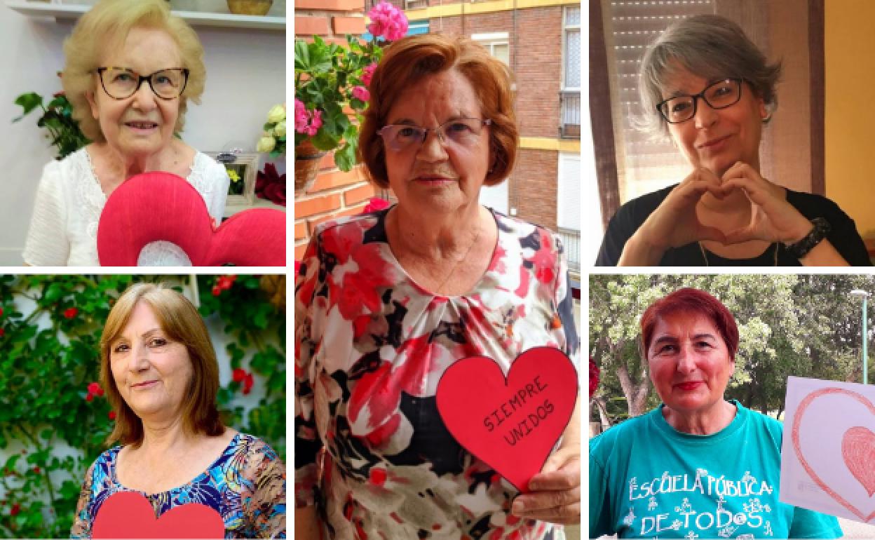 Alumnas de educación de adultos, participantes en una de las actividades organizadas durante la pandemia por el programa de aprendizaje a lo largo de la vida. 