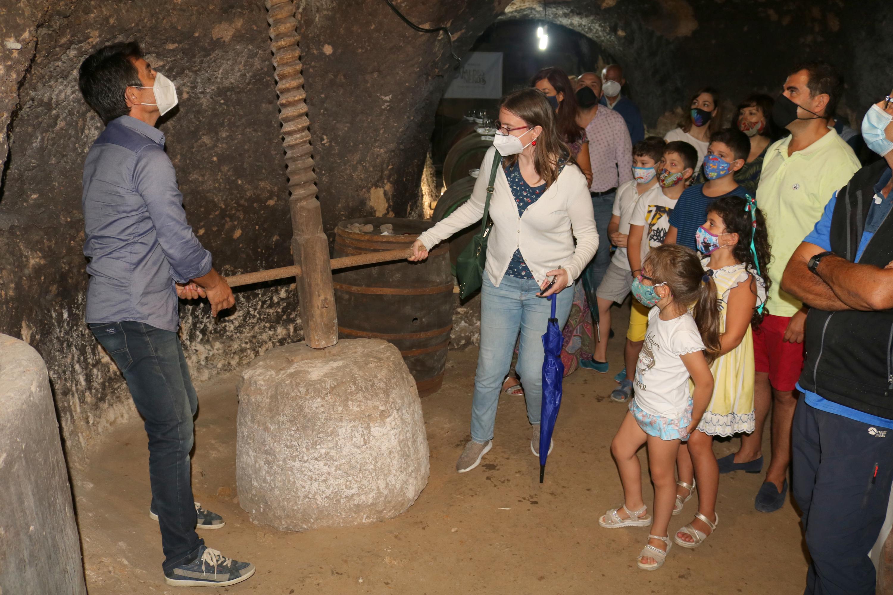 Las Bodegas de Torquemada se convierten en un atractivo turístico para los visitantes