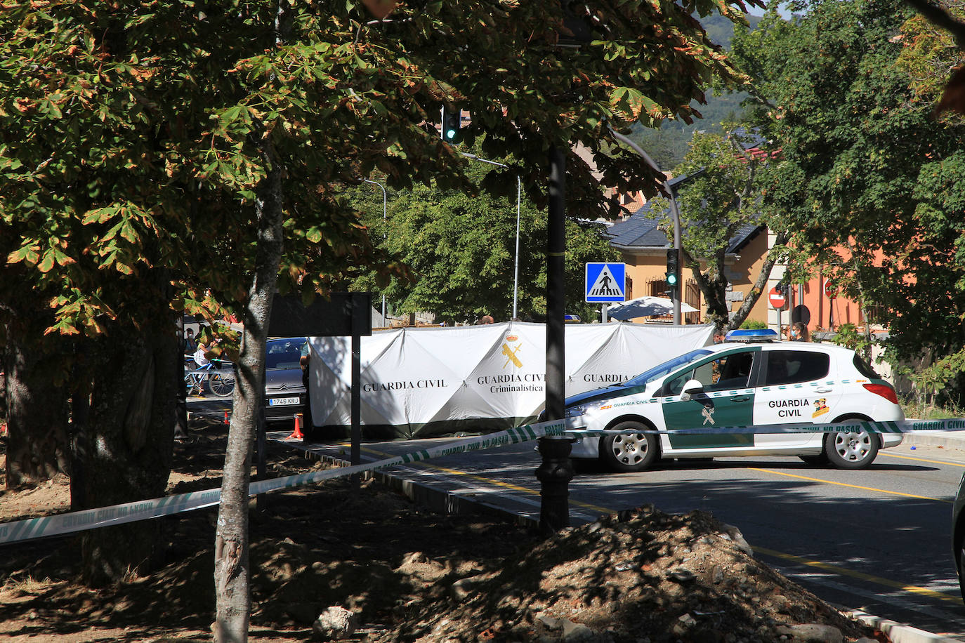 Un crimen machista sacude La Granja. 