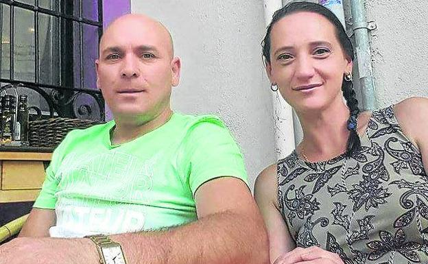 El presunto asesino, Dan Ciule, junto a la víctima, Alina Erica, en una foto facilitada por unos amigos de la mujer.