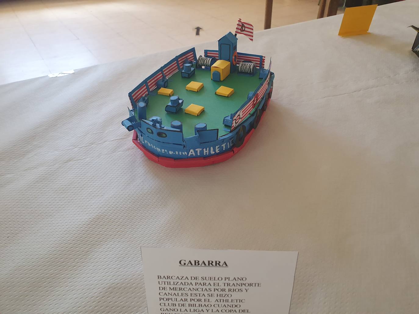 Uno de los trabajos artesanos realizados por un vecino de Garcibuey.