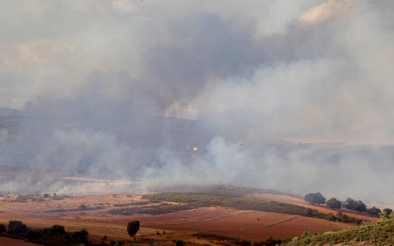 Las llamas han arrasado más de 2.000 hectáreas en la comarca de Aliste