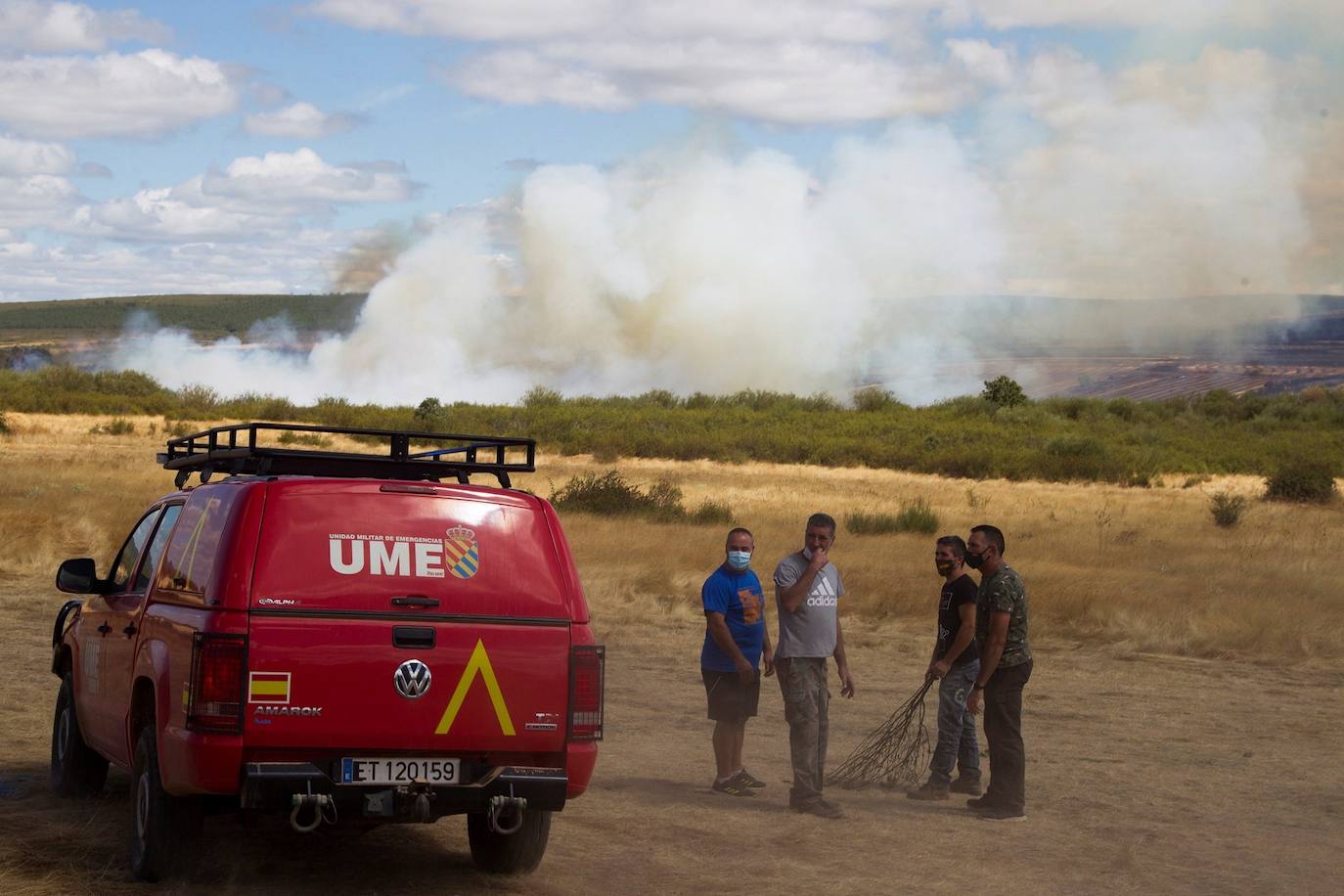 Las llamas han arrasado más de 2.000 hectáreas en la comarca de Aliste