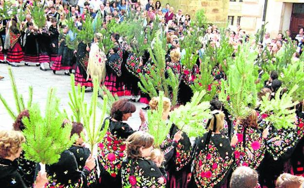 Un momento de la tradicional fiesta. 