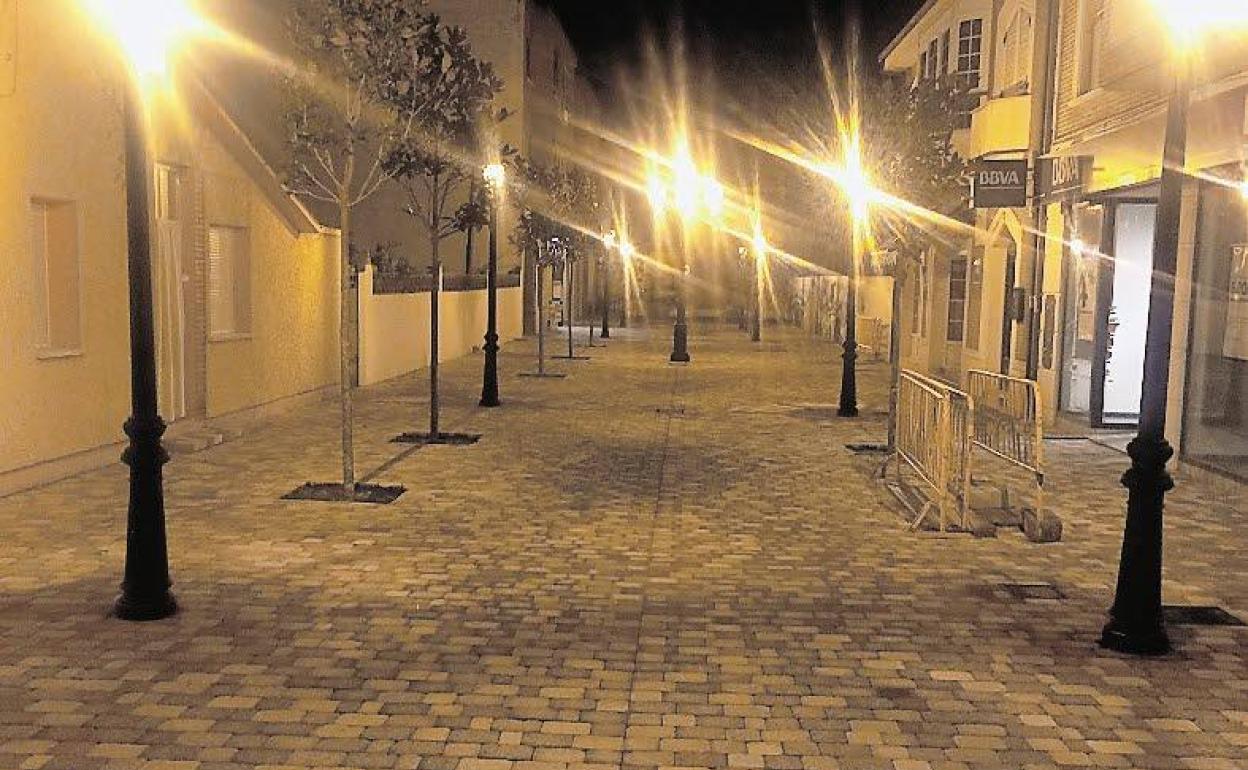 Paseo de las Farolas de Pedrajas de San Esteban.