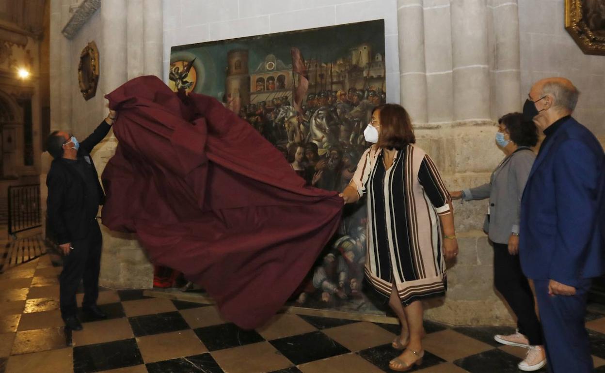 El Taller de Restauración devuelve a 39 obras de 21 municipios «la dignidad al culto»