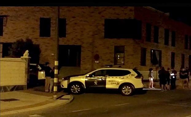 Patrulla de la Guardia Civil.