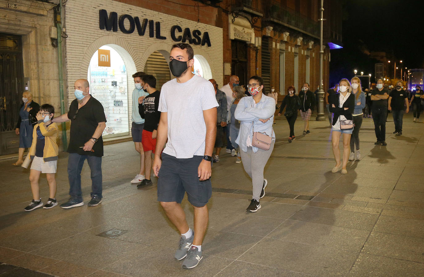 Manifestación de los hosteleros.