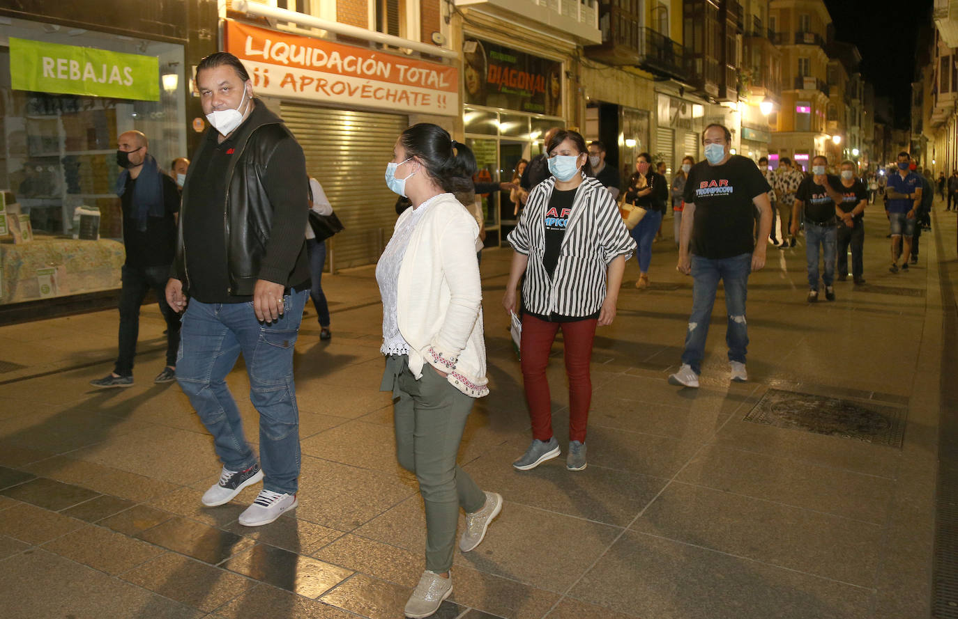 Manifestación de los hosteleros.