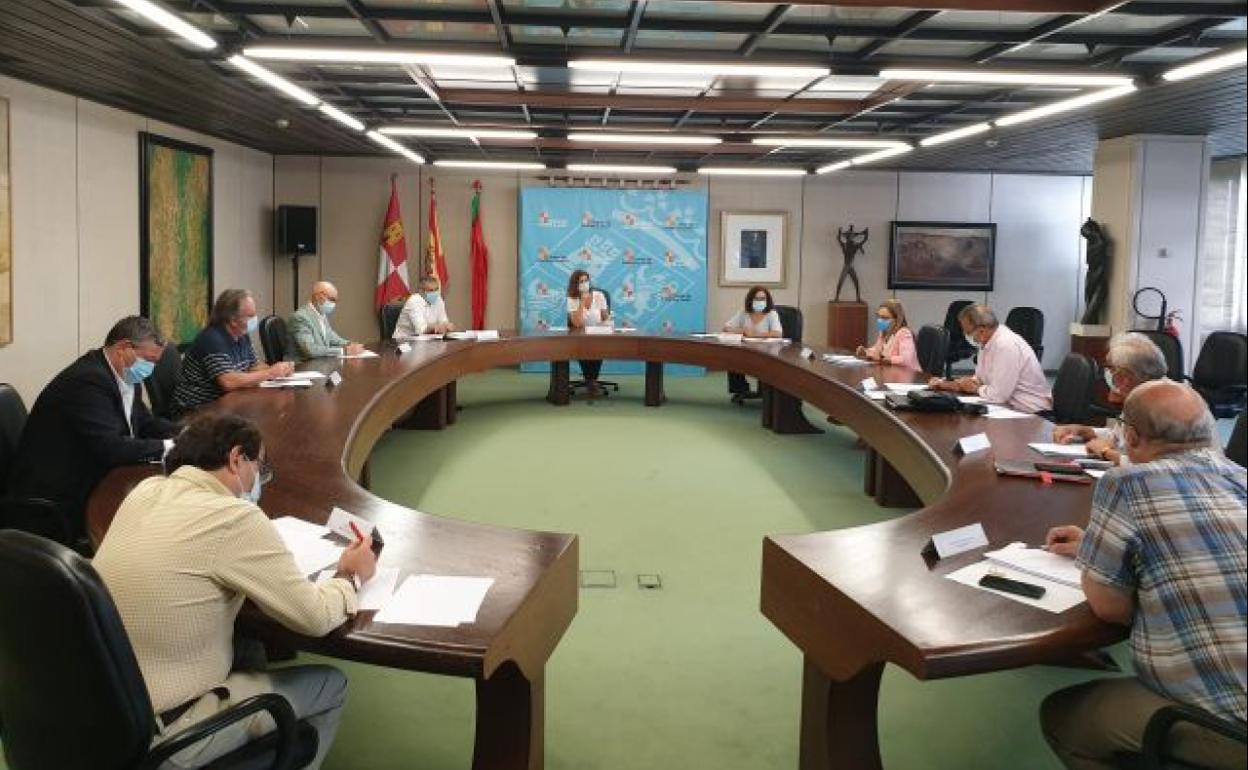 Reunión del CECOPI en la Delegación Territorial de la Junta de Castilla y León en Zamora. 