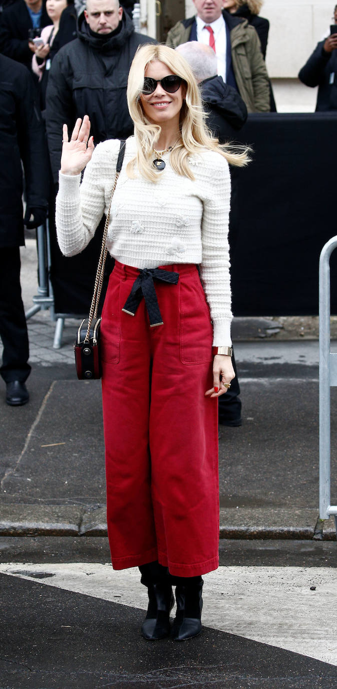 Semana de la moda de invierno, en París, 2019. 