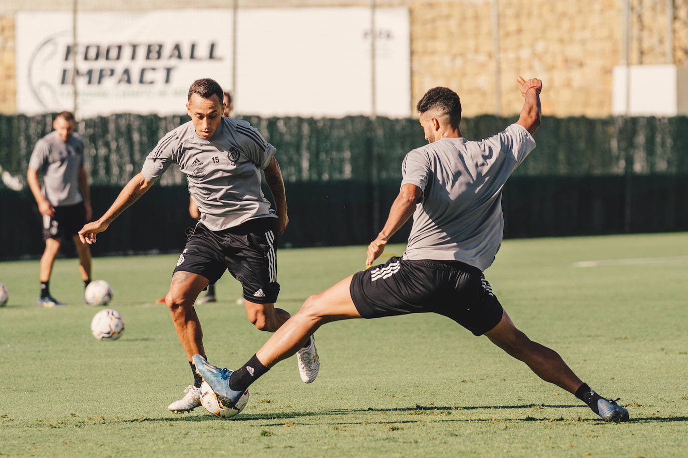 Fotos: Entrenamiento del Real Valladolid en Marbella