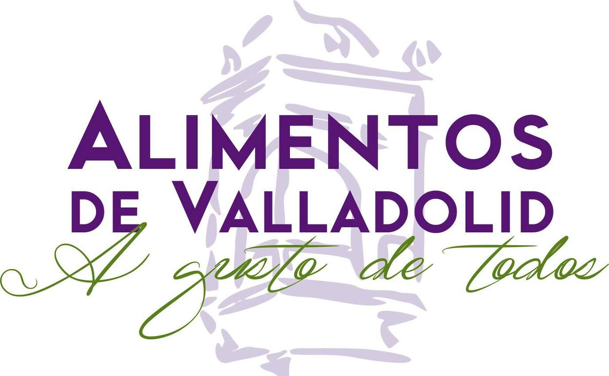 Logotipo de la marca 'Alimentos de Valladolid'.