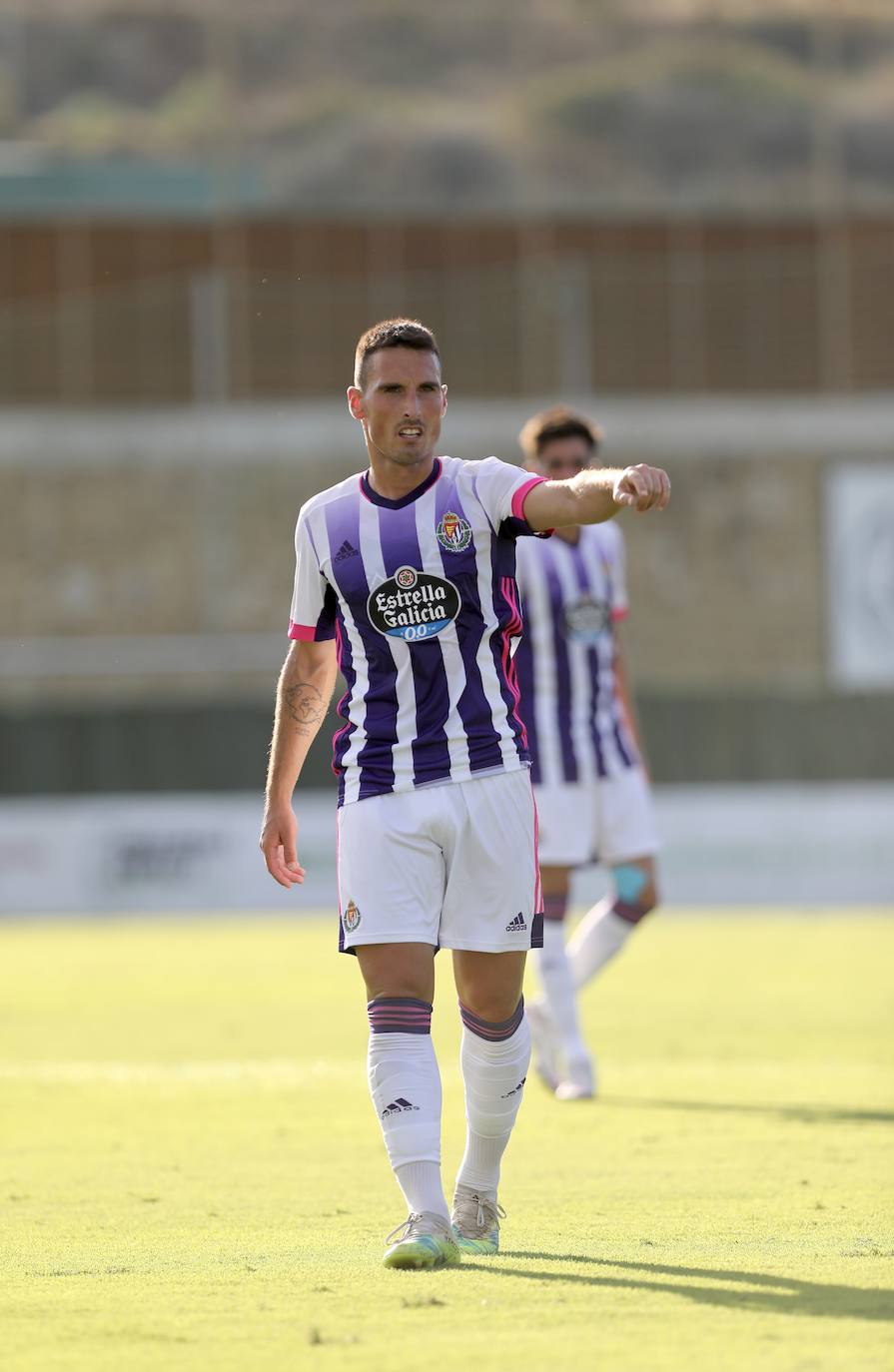 El Real Valladolid ha goleado esta tarde al Granada en el segundo partido amistoso de la pretemporada. 